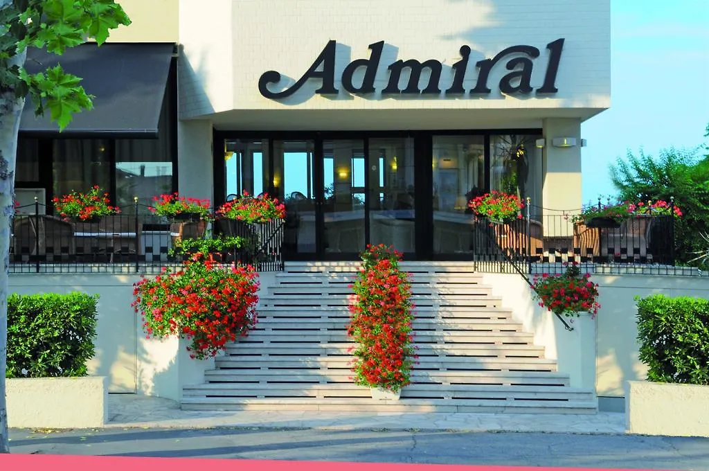 ***  Hotel Admiral - On The Beach Riccione Italy