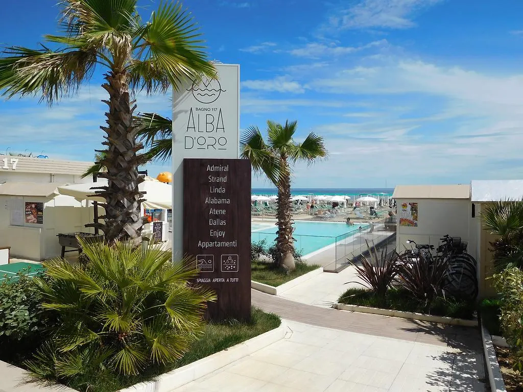 ***  Hotel Admiral - On The Beach Riccione Itálie